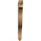 Ekena Millwork Funston Arts & Crafts Rough Sawn Bracket, Western Red Cedar, 4"W x 42"D x 42"H BKT04X42X42FST03RWR - alternate 2